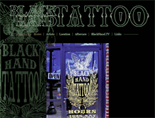 Tablet Screenshot of blackhand.jadednation.com